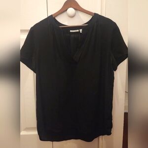 Elegant Black Women's Top Size Large